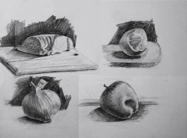 Наброски предметов