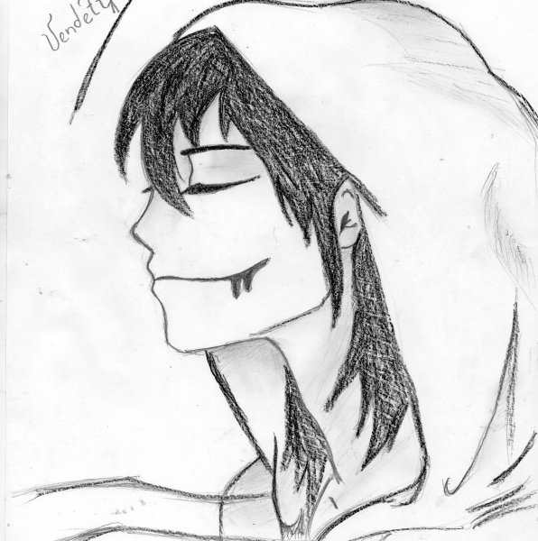 Скетчи крипипаста Джефф