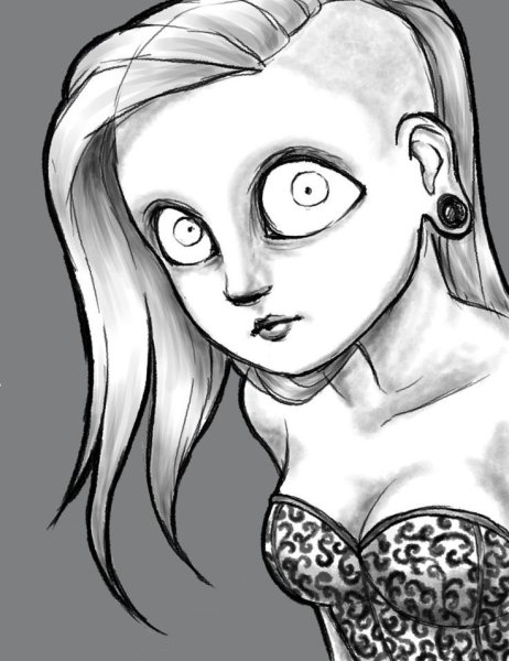 Жуткие рисунки карандашом