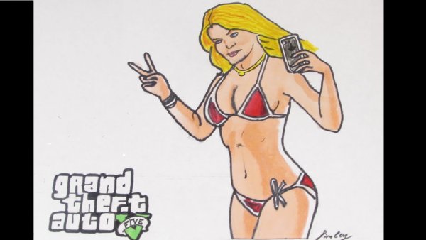 ГТА рисунки лёгкие