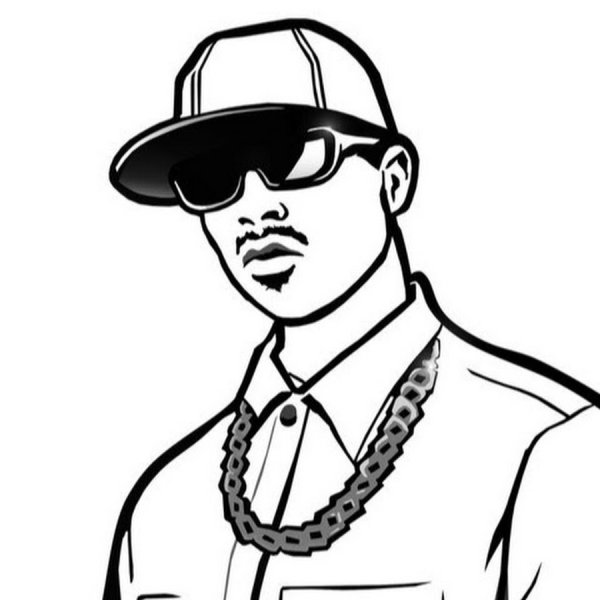 Сиджей раскраска