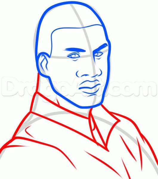 Франклин ГТА 5 нарисовать