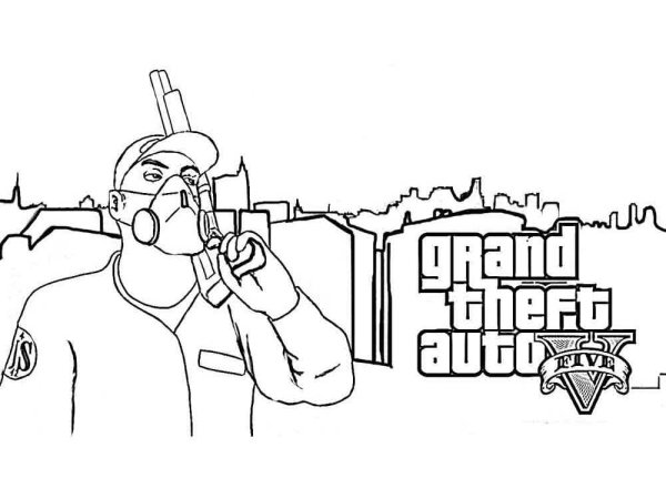 Раскраски GTA San Andreas