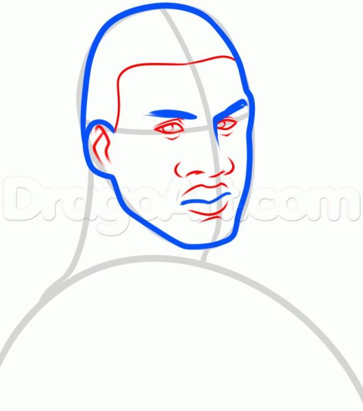 Нарисовать Франклина из ГТА 5