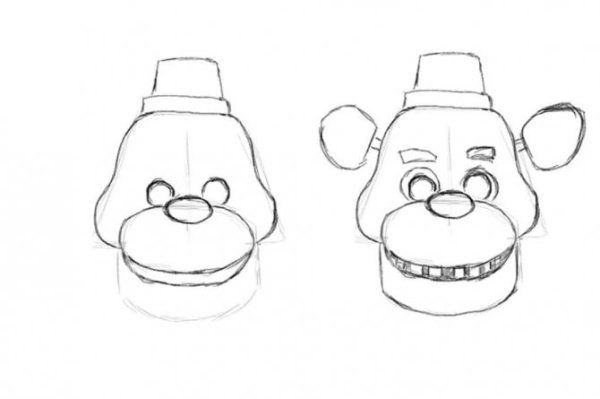 Фредди рисунок поэтапно