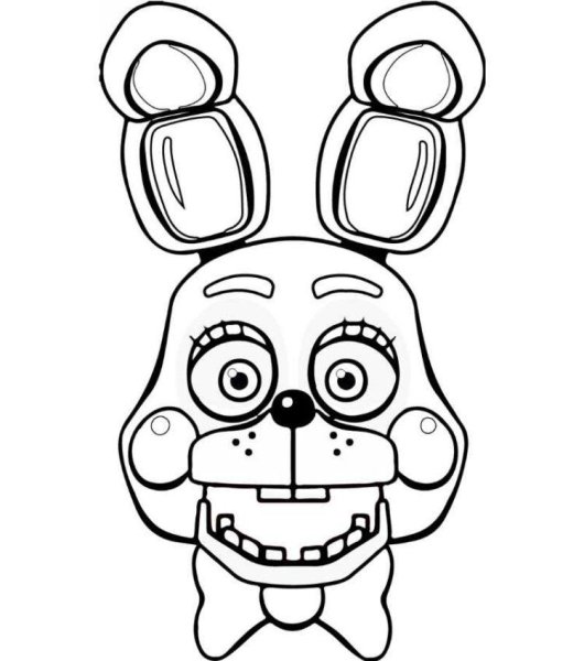 Фредди и Бонни раскраска