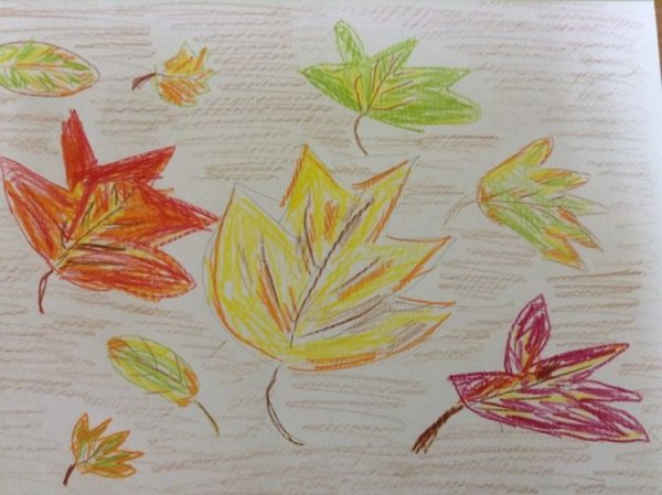 Рисование листопад