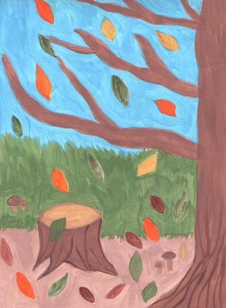 Рисунок осень