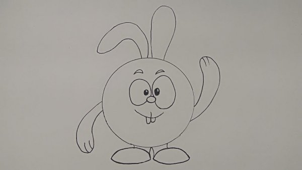 Смешарики Крош рисунок