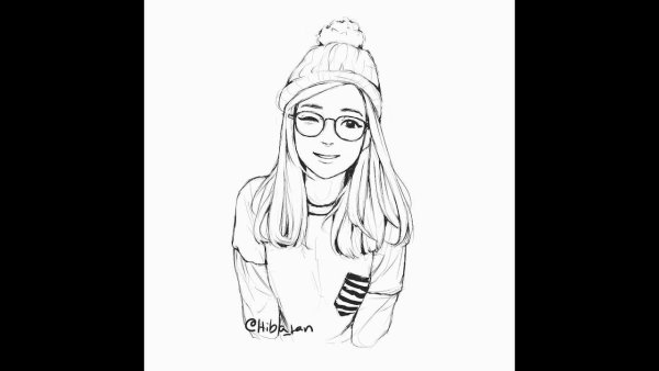 Рисунки для срисовки инстасамка