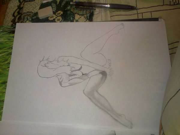 Инстасамка портрет карандашом