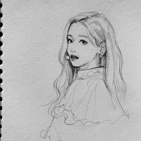 Рисунки для срисовки лица