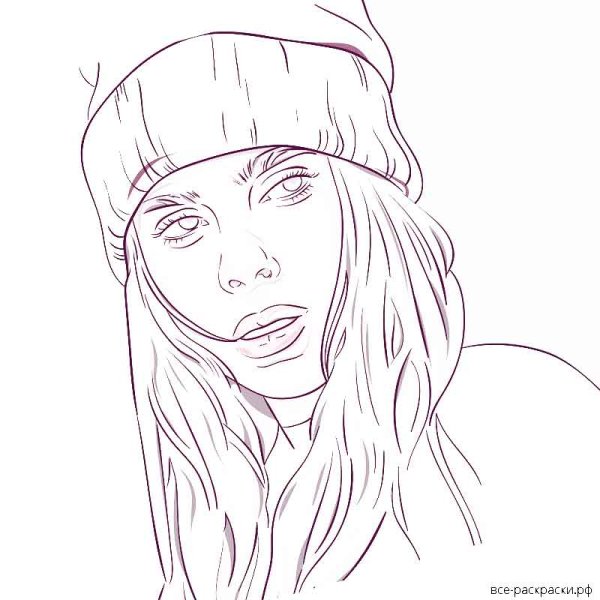 Портрет ИНСТАСАМКИ карандашом