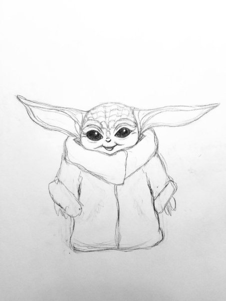 Рисунки для срисовки йода