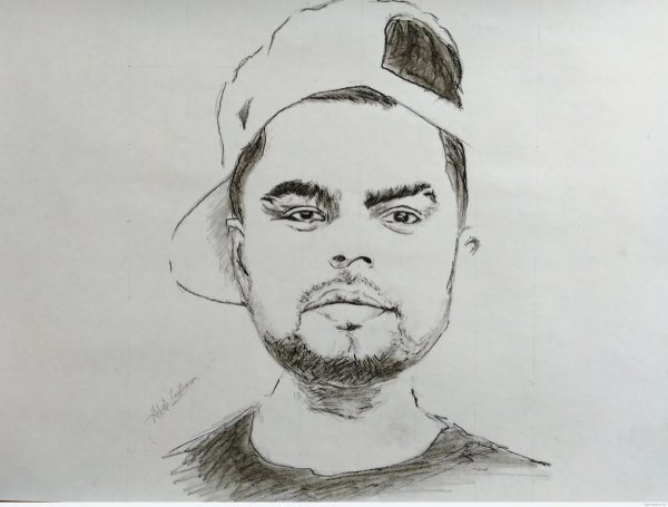 Портрет Johnny певец