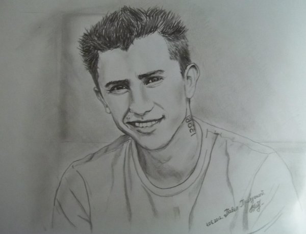 Павел Прилучный рисунок