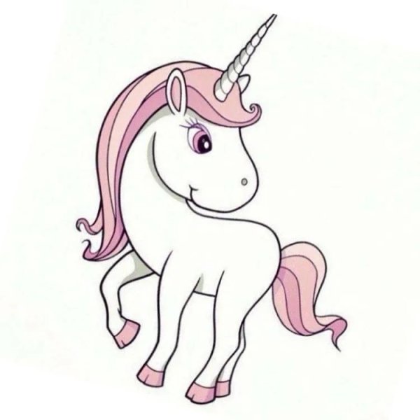 Единорог карандашом