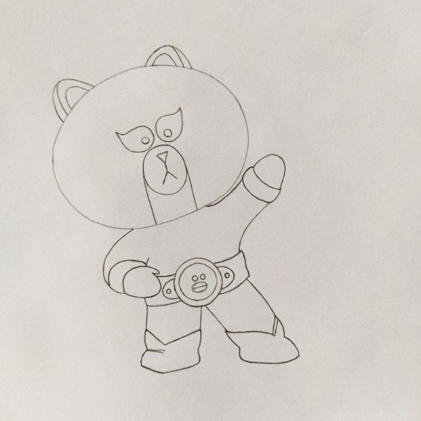 Леон Браво старс для срисовки