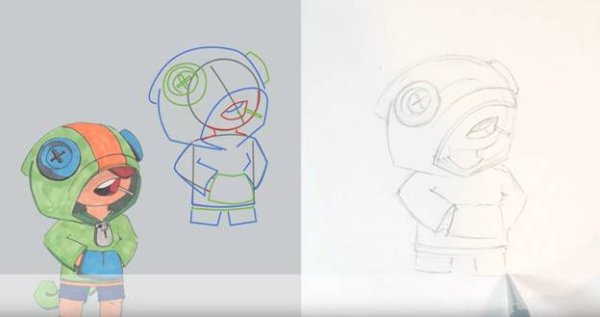 Рисунки Браво старс карандашом