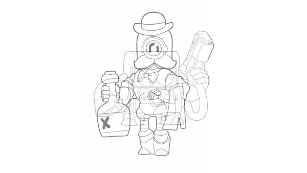 Раскраски Браво старс Барли