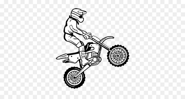 Нарисовать питбайк