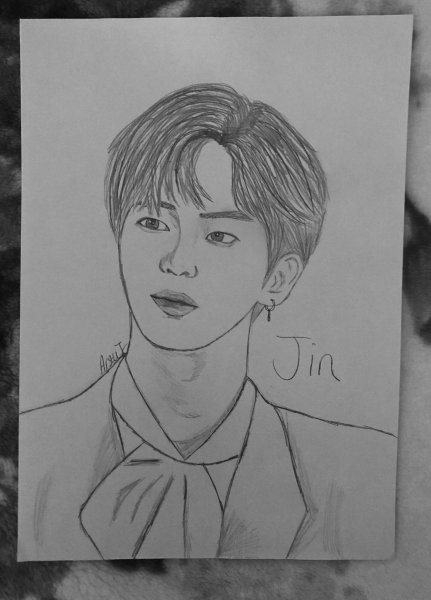 Портрет Джина БТС