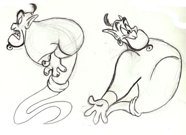 Рисовать Джина