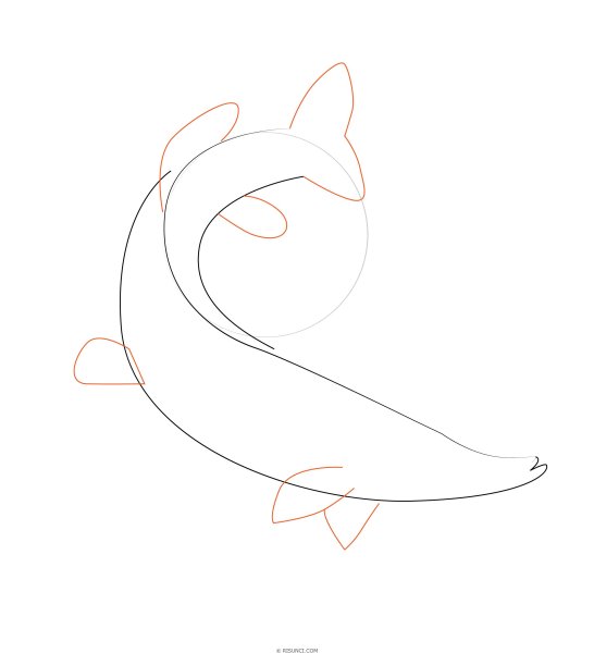 Рисование щука