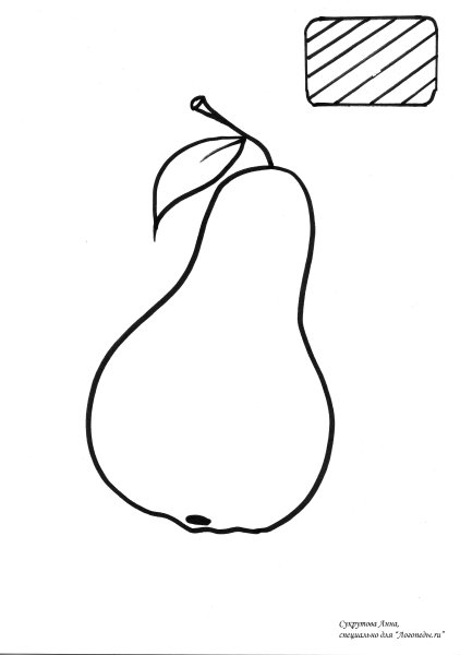 Груша для рисования