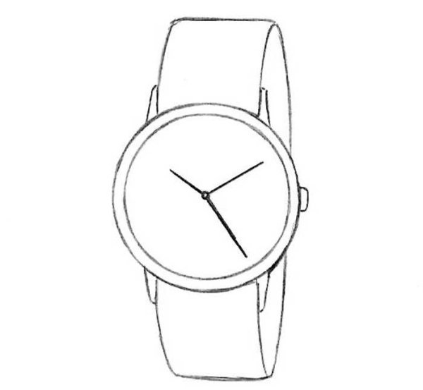 Часы "карандаши"