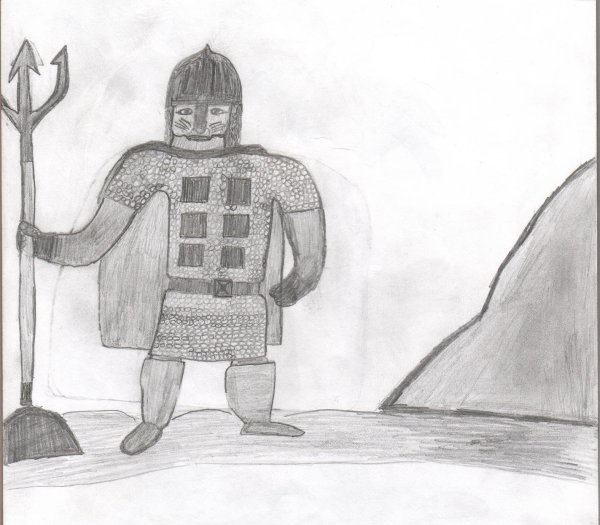 Александр Невский Ледовое побоище рисунок легкий