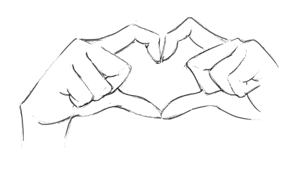 Руки рисунок карандашом для начинающих