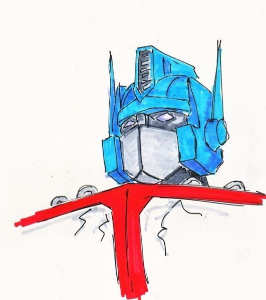 Оптимус Прайм g1 по пояс