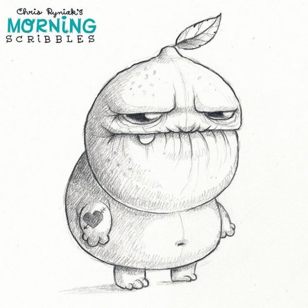 Монстрики для срисовки