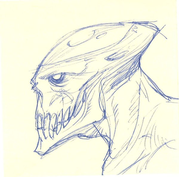 Рисунки для срисовки монстры