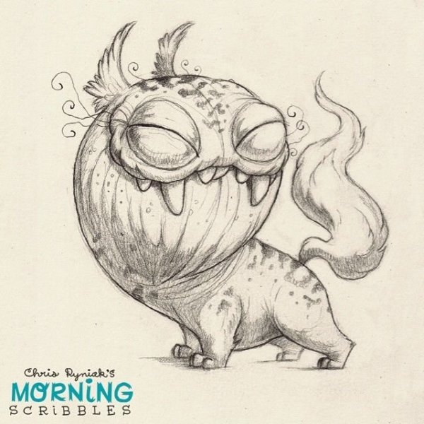 Монстры для рисования карандашом