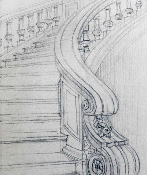 Набросок лестницы