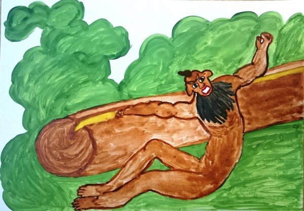 Рисунок Габдула Тукая Шурале