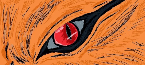 Глаз Девятихвостого лиса Наруто