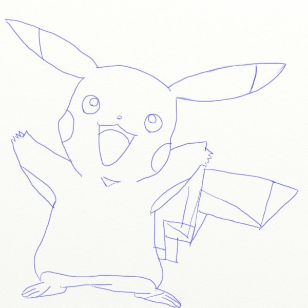 Раскраски покемоны Пикачу