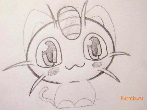 Пикачу для срисовки