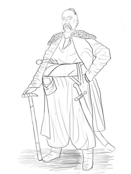 Древнерусский костюм мужской