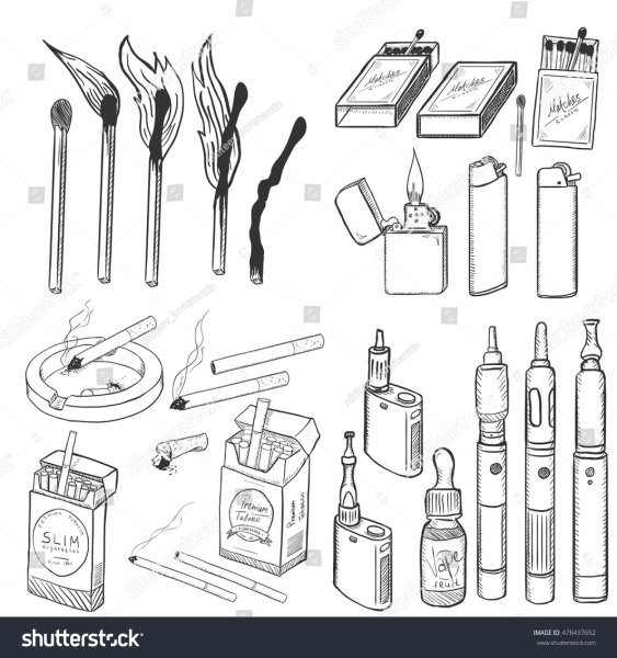 Сигарета скетч