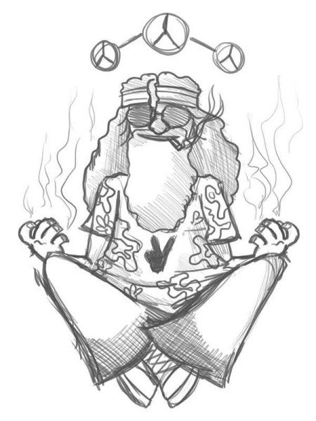 Срисовка девочек карандашом в стиле