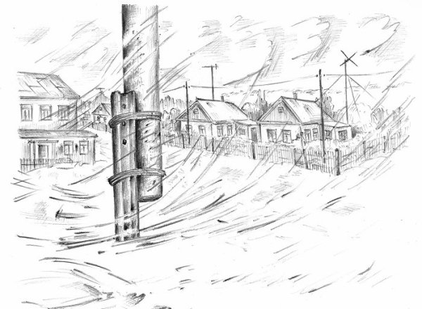 Зимние фантазии Наброски и зарисовки