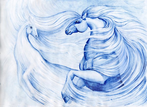 Рисунок на тему метель