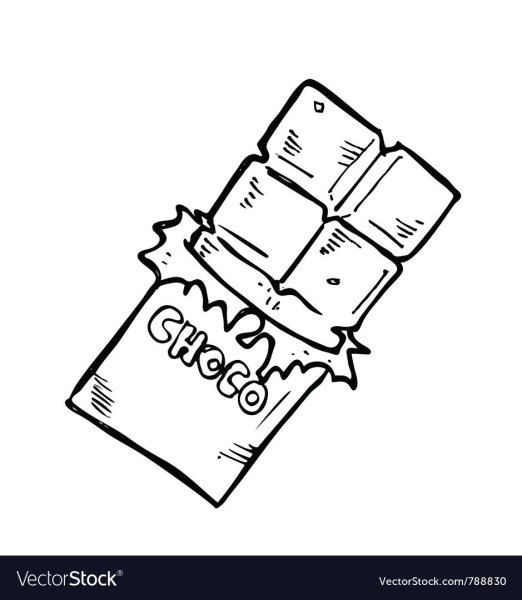 Шоколадка рисунок