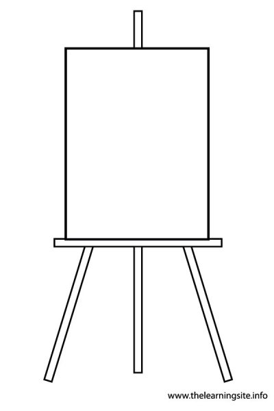 Мольберт карандашом