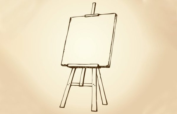Мольберт скетч