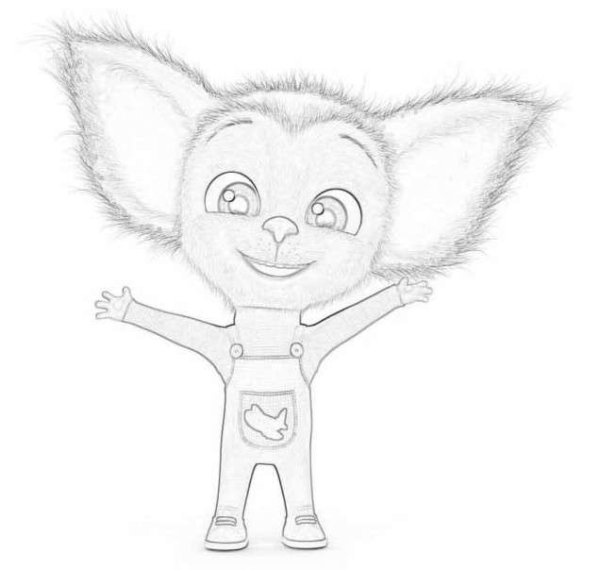 Срисовка Барбоскины из мультика